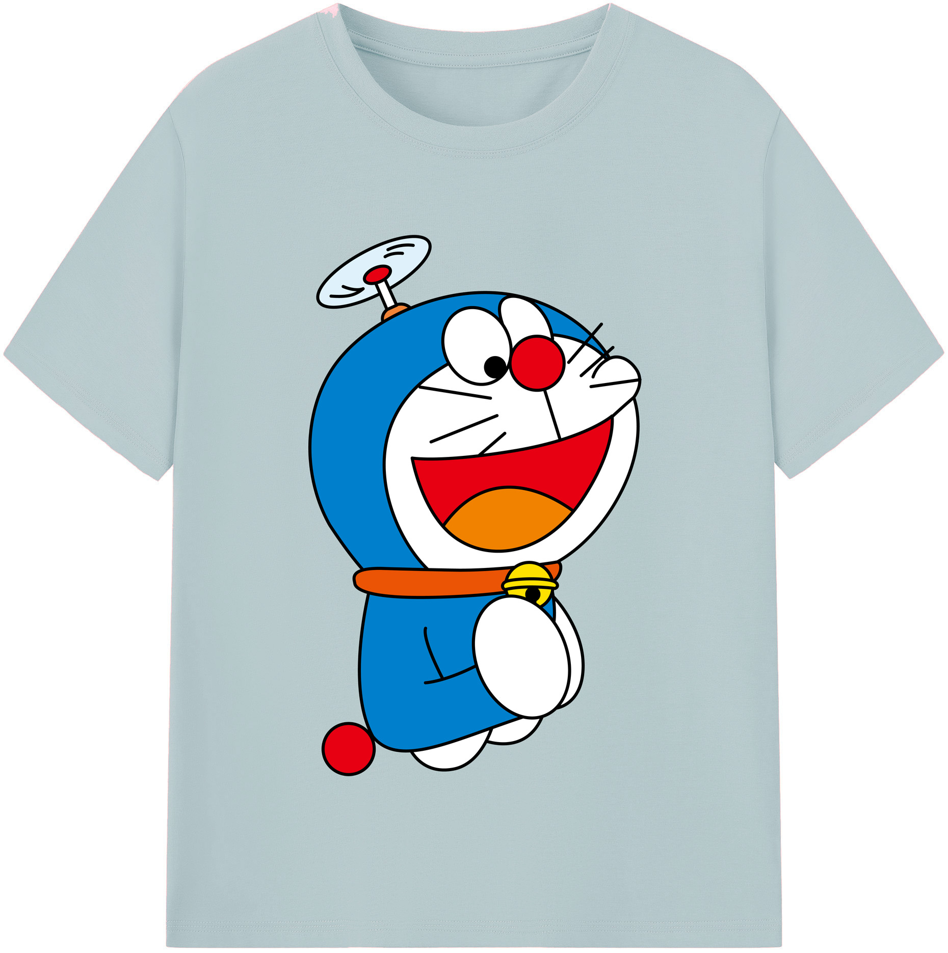 （画像用） ドラえもん Doraemon 綿100％半袖Tシャツ（フロントプリント）